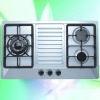 HOT!!!80cm built in glass/ss three burner 3.5kw big power gas cooker cooktop gas stove gas hob model 763M-ABCI
