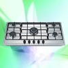 HOT!!!competitive pricing 90cm built in glass six 6 burner gas cooker cooktop gas stove gas hob model 900