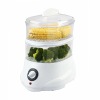 HOT sale plastic electric food steamer with 2 layers XJ-92214/IV-2