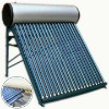 Heat Pipe Pressurized Solar Water Heater With Copper Coil Inside Tank