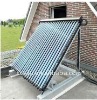 Heat pipe evacuated tube solar collector