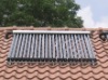 Heat pipe evacuum tube solar collector