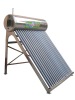 Heat pipe integrative high press solar water heater