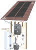 Heat pipe pressure split solar hot water heater copper coils(SS-M2-30)