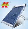 Heat pipe pressurized solar collector for industrial project