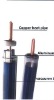 Heat pipe vacuum tubes solar keymark CE