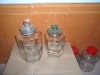 Hexigonal Glass Juice jar 90