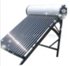 High efficiency Integrated and pressuized  solar water heater