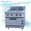 High quality electric range with 4-burner&oven,(JSEH-887A)