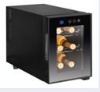 Home appliances thermoelectirc wine cooler with 6 bottles