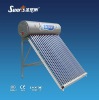 Home use no pressure hot water solar system