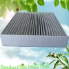 Honeycomb actived carbon air filter pad for absorbing odor