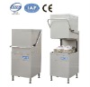 Hood type commercial dishwasher with working table and shower CSZ60