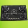 Hot Sale!!! Black Tempered Glass Panel,Gas cooktops NY-QB5049