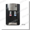 Hot and cold table type cooling water dispenser with compressor