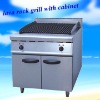 Hot sale lava rock grill with cabinet, electric lava grill
