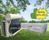 Hybrid Vacuum Tube Solar Wall Mounted Air Conditioner System