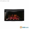 Imitation electric fireplace with remote control