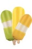 Immobile output Ice lolly maker