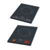 Induction cooker with entired board