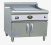 Induction  griddle with cabinet
