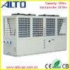 Industrial air source pool heat pump(147kw,galvanized steel cabinet)