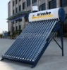 Industrial use non-pressure solar water heater with assitant tank