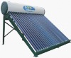 Integrated non-pressurized solar energy water heater + electric backup: 160Ltrs, 4-5 people: evaculated glass tube