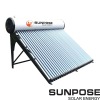 Intergrated Pressurized Solar Water Heater/heat pipe tube