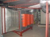 Ionic air cleaner for grease purification and oil collection