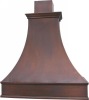 Island Copper Hood with Duct on top