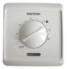 Ivory color electronic thermostat for underfloor heating