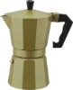 JCP-008 colored espresso aluminum coffee maker