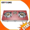 JYS-3010 Gas stove(Three burners) with Glass