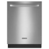 KUDE70FXSS Integrated Console Dishwasher Stainless Steel