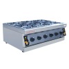 LC-BZL-6(TS) 6 burner gas cooker  for hotel and restaurant kitchen equipment passed ISO9001