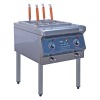 LC-DZML-4(DJS)electrical 4 burner noodle cooker with cabinet for commercial kithen cooker passed ISO9001