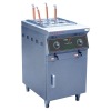 LC-DZML-4(GS)electrical 4 burner noodle cooker with cabinet for commercial kithen cooker passed ISO9001