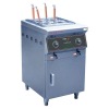 LC-DZML-4(TS) 4 burner electrical noodle cooker with cabinet for chinese restaurant kitchen equipment passed ISO