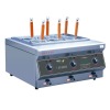 LC-DZML-46TS) electrical 6 burner noodle cooker for chinese kitchen equipment passed ISO9001