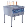 LC-DZML-6(DJS) electrical 6 burner noodle cooker with foot for commecial kitchen equipment passed ISO9001