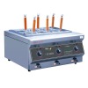 LC-DZML-6(TS )electrical 6 burner noodle cooker for commercail kitchen equipment passed ISO9*001