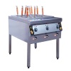 LC-DZML-9(DJS) electrical 9 burners noodle cooker with foot  for restaurant kitchen passed ISO9001