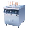 LC-DZML-9(GS ) electrical 9 burner noodle cooker  with cabinet for commercail kitchen equipment passed ISO9*001