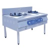 LC-QCL-SW Gas two burner oven with end for cooking for kitchen equipment passed ISO9001