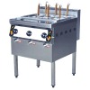 LC_QZML_6(DJS) 6 burners gas noodle cooker with foot for chinese restaurant kitchen equipment passed ISO