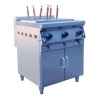 LC_QZML_6(GS) gas six burner noodle cooker with cabinet  for cooking for kitchen equipment passed ISO9001
