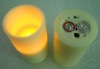 LED Wax Candle with C-battery