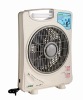 LW-6 10'' AC&DC rechargeable fan with lamp