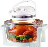 Large capacity halogen oven with detachable power cord